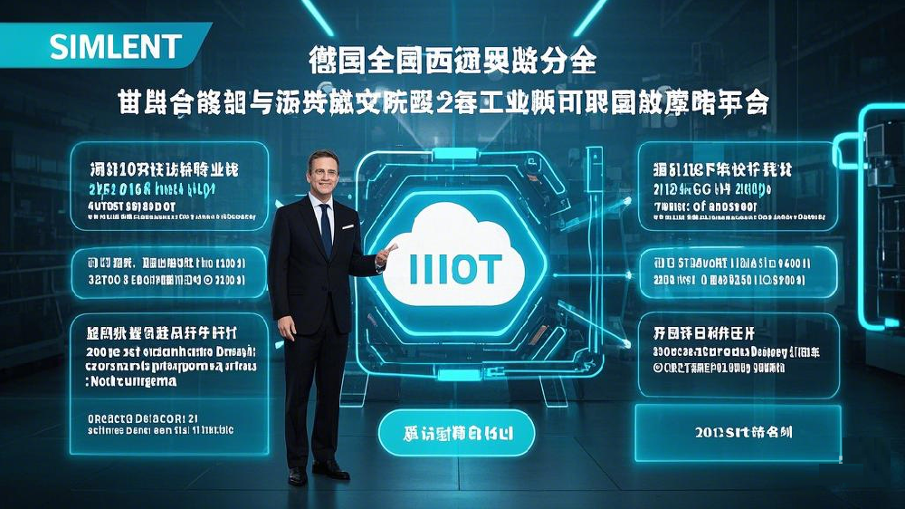 與德國西門子簽署戰畧協定，共建工業物聯網雲平臺